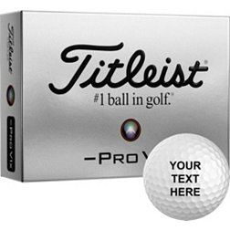Titleist Pro V1x Left Dash Personalized Golf Balls