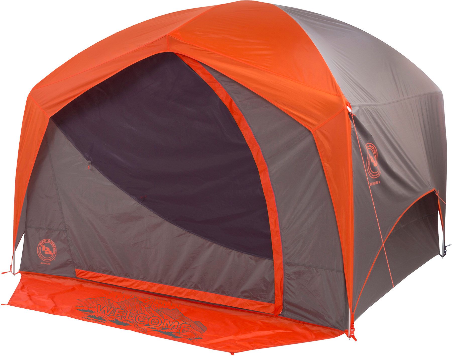 Orange/Taupe