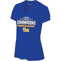 The Victory Women's 2021 ACC Football Champions Pitt Panthers Locker Room T-Shirt