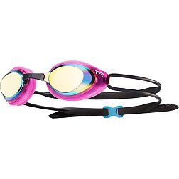 TYR Women's Blackhawk Mirrored Racing Goggles