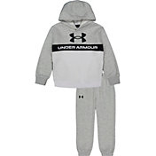 Under Armour Little Boys' Colorblock Logo Hoodie and Jogger Set