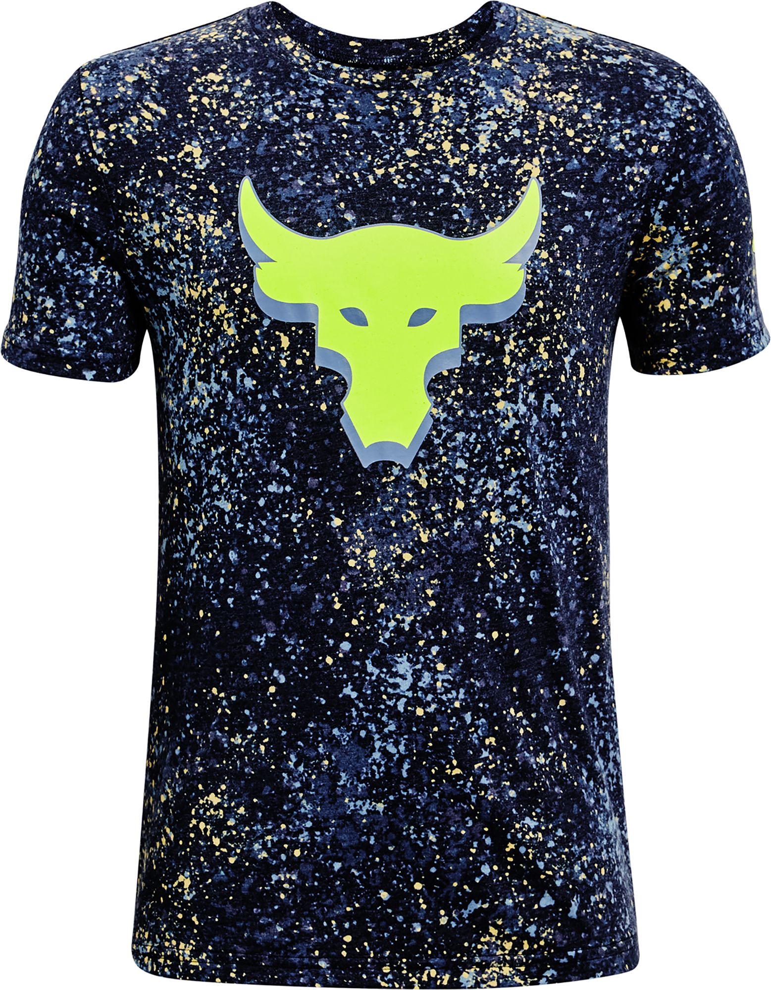 Under Armour Boys' Project Rock Camo Graphic T-Shirt