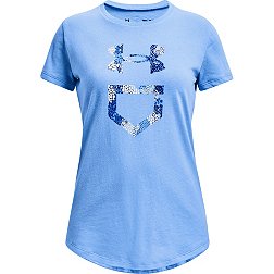 Under Armour Girls' Softball Graphic Branded T-Shirt
