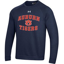 Under Armour Men's Auburn Tigers Blue All Day Fleece Crew Sweatshirt