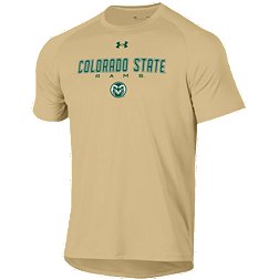 Under Armour Men's Colorado State Rams Gold Tech Performance T-Shirt