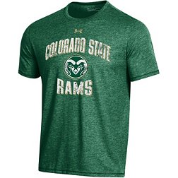 Under Armour Men's Colorado State Rams Green Bi-Blend Performance T-Shirt