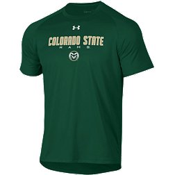Under Armour Men's Colorado State Rams Green Tech Performance T-Shirt