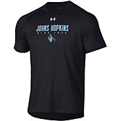 Under Armour Men's Johns Hopkins Blue Jays Black Tech Performance T-Shirt
