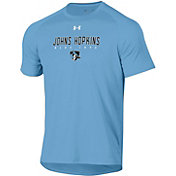 Under Armour Men's Johns Hopkins Blue Jays Columbia Blue Tech Performance T-Shirt