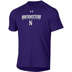 Under Armour Men's Northwestern Wildcats Purple Tech Performance T-Shirt