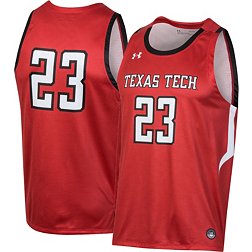 Under Armour Men's Texas Tech Red Raiders #23 Red Replica Basketball Jersey