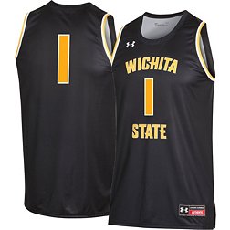 Under Armour Men's Wichita State Shockers #1 Black Replica Basketball Jersey