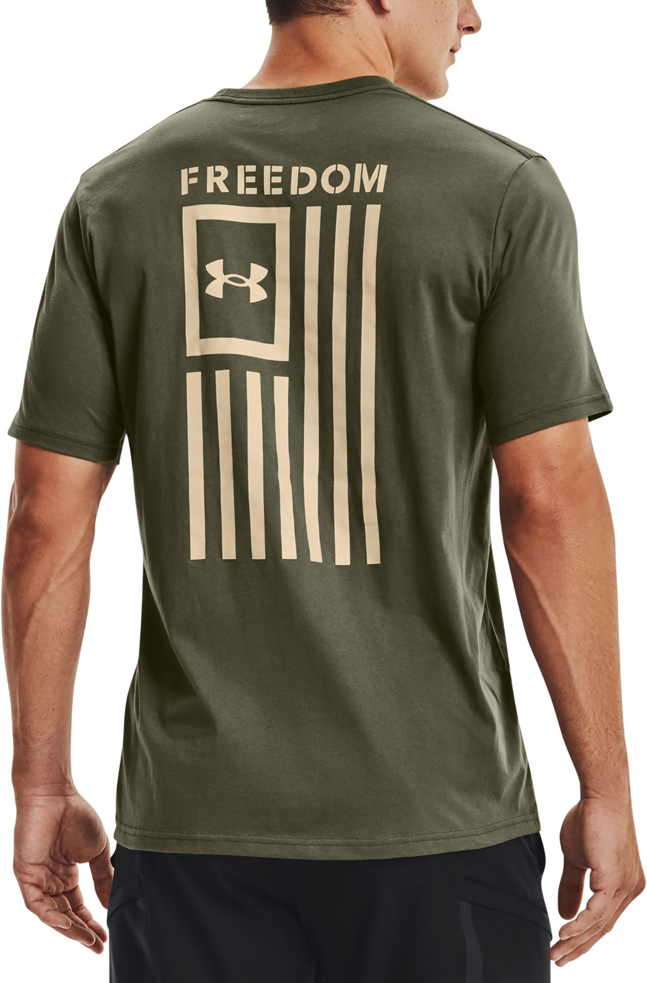 Under Armour Men's New Freedom Flag Graphic T-Shirt