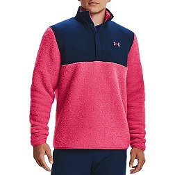 Under Armour Men's SweaterFleece Pile Golf Pullover
