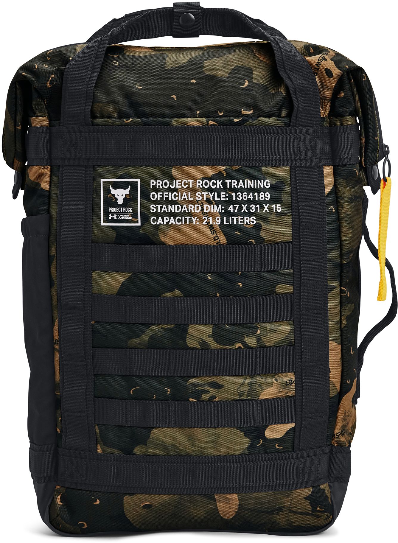 Under Armour Project Rock Box Duffle Backpack