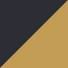 Black/Gold Metallic