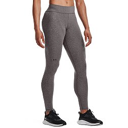 Under Armour Compression Leggings Womens XS Gray Turquoise Color Block Heat  Gear