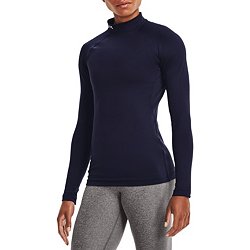 Under Armour ColdGear Authentics Mock Neck Long Sleeve Base Layer MSRP $50  NEW