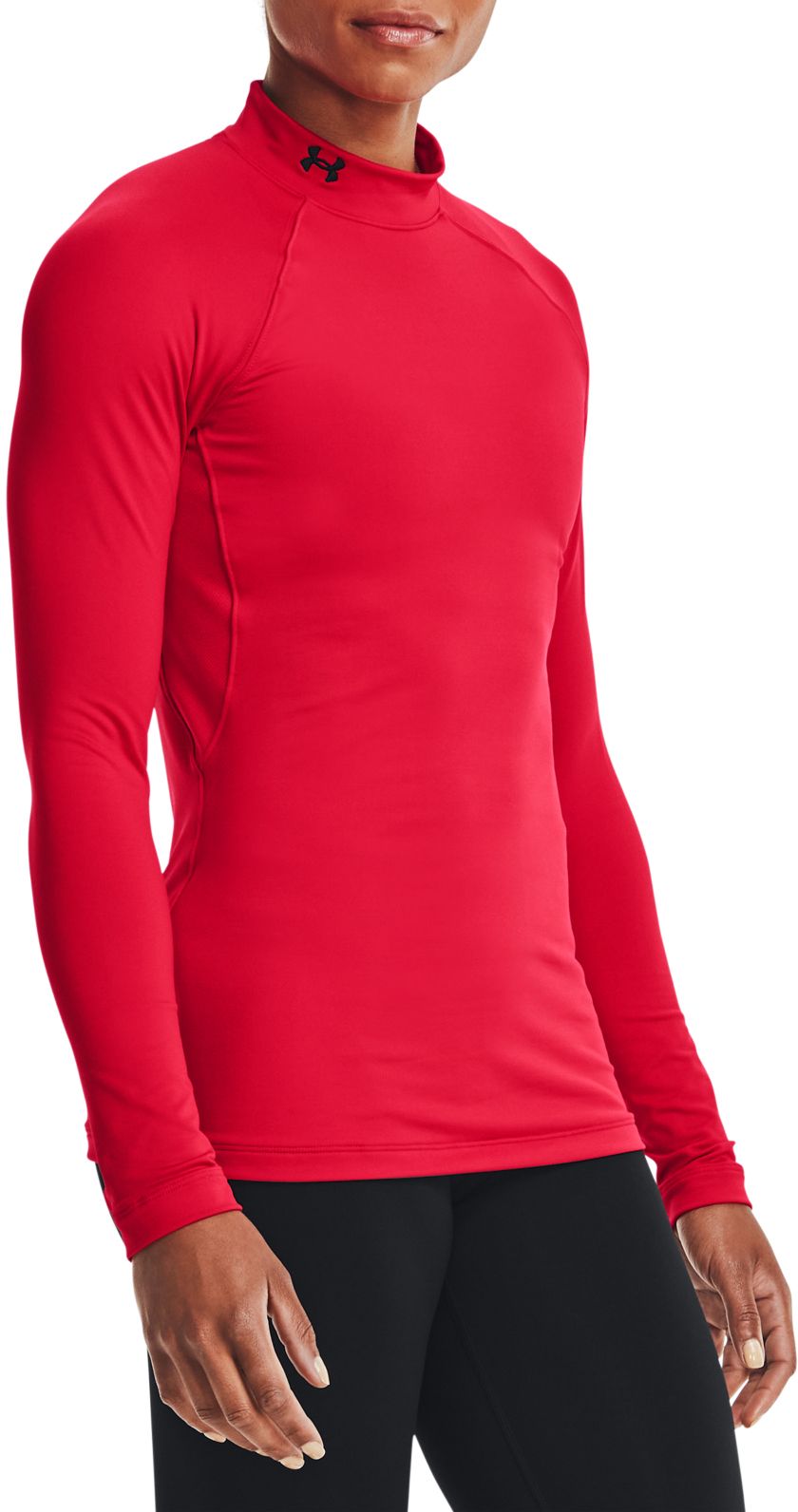 Under Armour Women's ColdGear Authentics Mock Neck Pullover 2.0