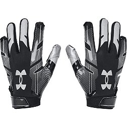 Black $ Bags Custom Football Gloves
