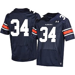 Under Armour Youth Auburn Tigers #34 Blue Replica Football Jersey