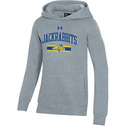 Under Armour Youth South Dakota State Jackrabbits Grey All Day Pullover Hoodie