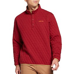 Orvis Men's Outdoor Quilted Snap Sweatshirt