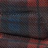 Black Plaid/Black/White