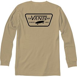 Vans Men's Full Patch Back Long Sleeve T-Shirt