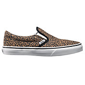 Vans Kids' Grade School Classic Slip On Cheetah Shoes