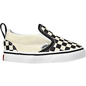 Vans Toddler Checkerboard Classic Slip-On Shoes