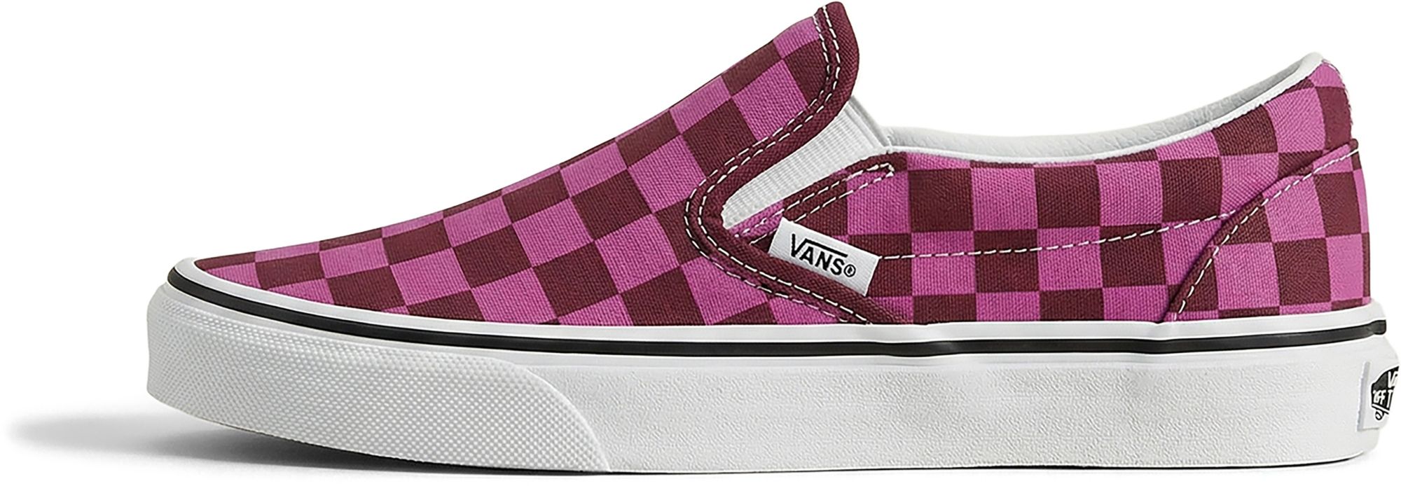 Vans Kids' Grade School Classic Slip-On Checkered Shoes