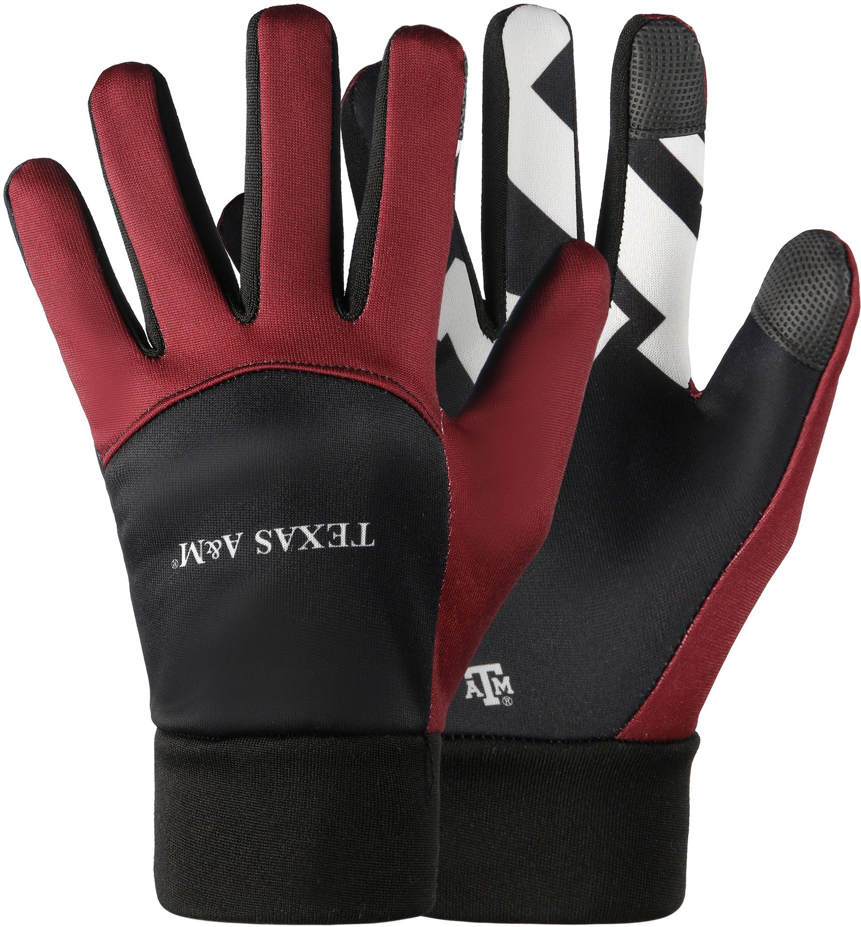 FOCO Texas A&amp;M Aggies Palm Logo Texting Gloves