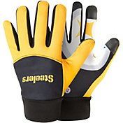 FOCO Pittsburgh Steelers Palm Logo Texting Gloves