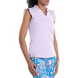 SwingDish Women's Serena Sleeveless Golf Shirt