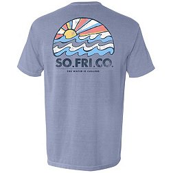 Southern Fried Cotton Men's The Water Is Calling Graphic T-Shirt