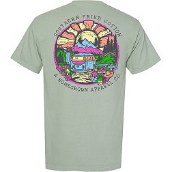 Southern Fried Cotton Men's Weekends Last Forever Short Sleeve Graphic T-Shirt