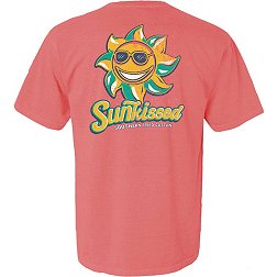Southern Fried Cotton Women's Sun Kissed Short Sleeve Graphic T-Shirt