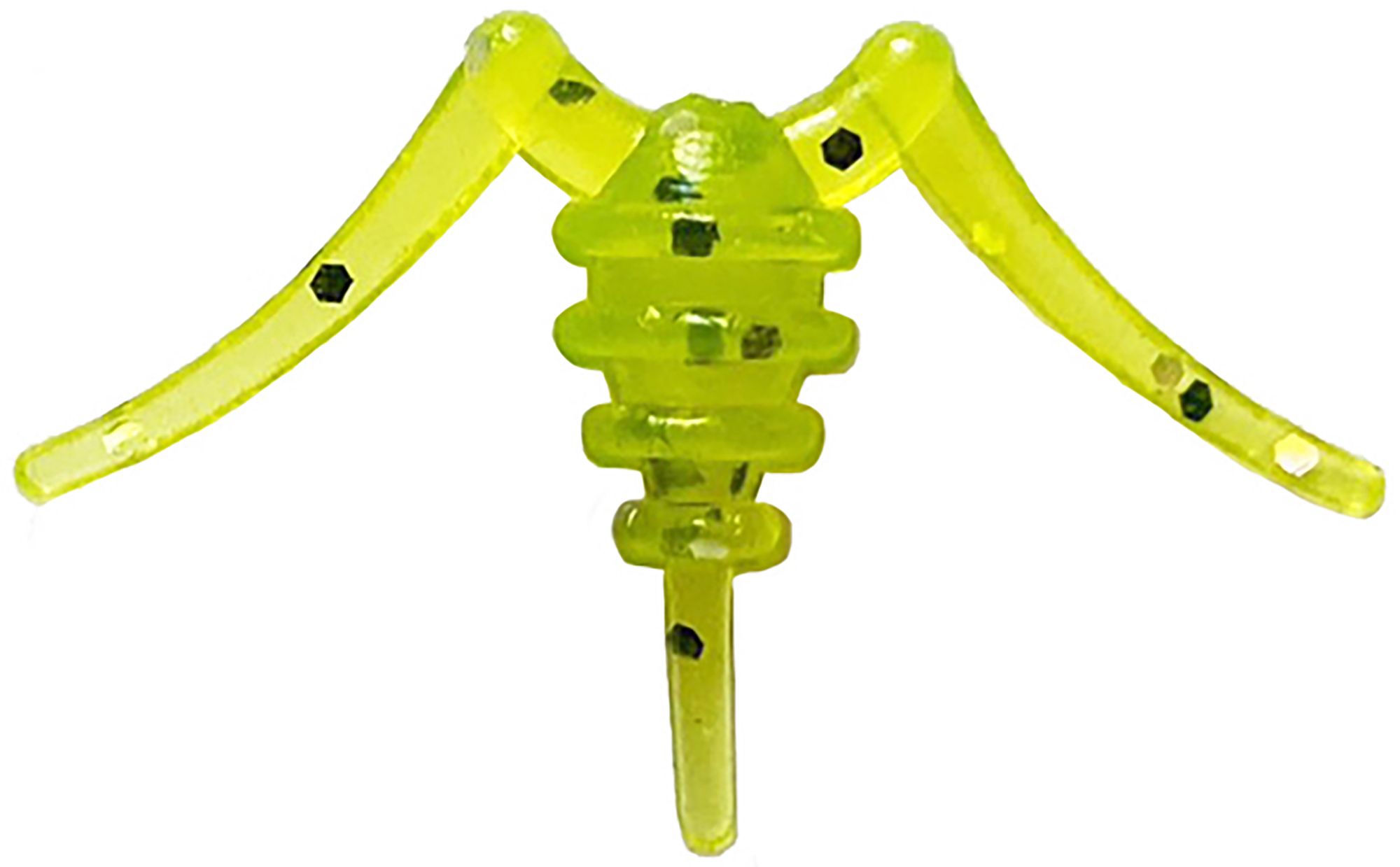 Chartreuse/Black-Silver Flake