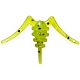Chartreuse/Black-Silver Flake