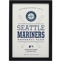 Open Road Seattle Mariners Framed Wood Sign