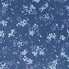 Cluster Floral Tonal Navy