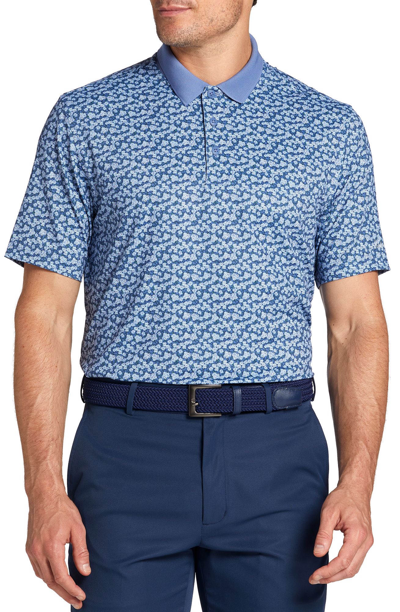Walter Hagen Men's Performance 11 Novelty Print Golf Polo