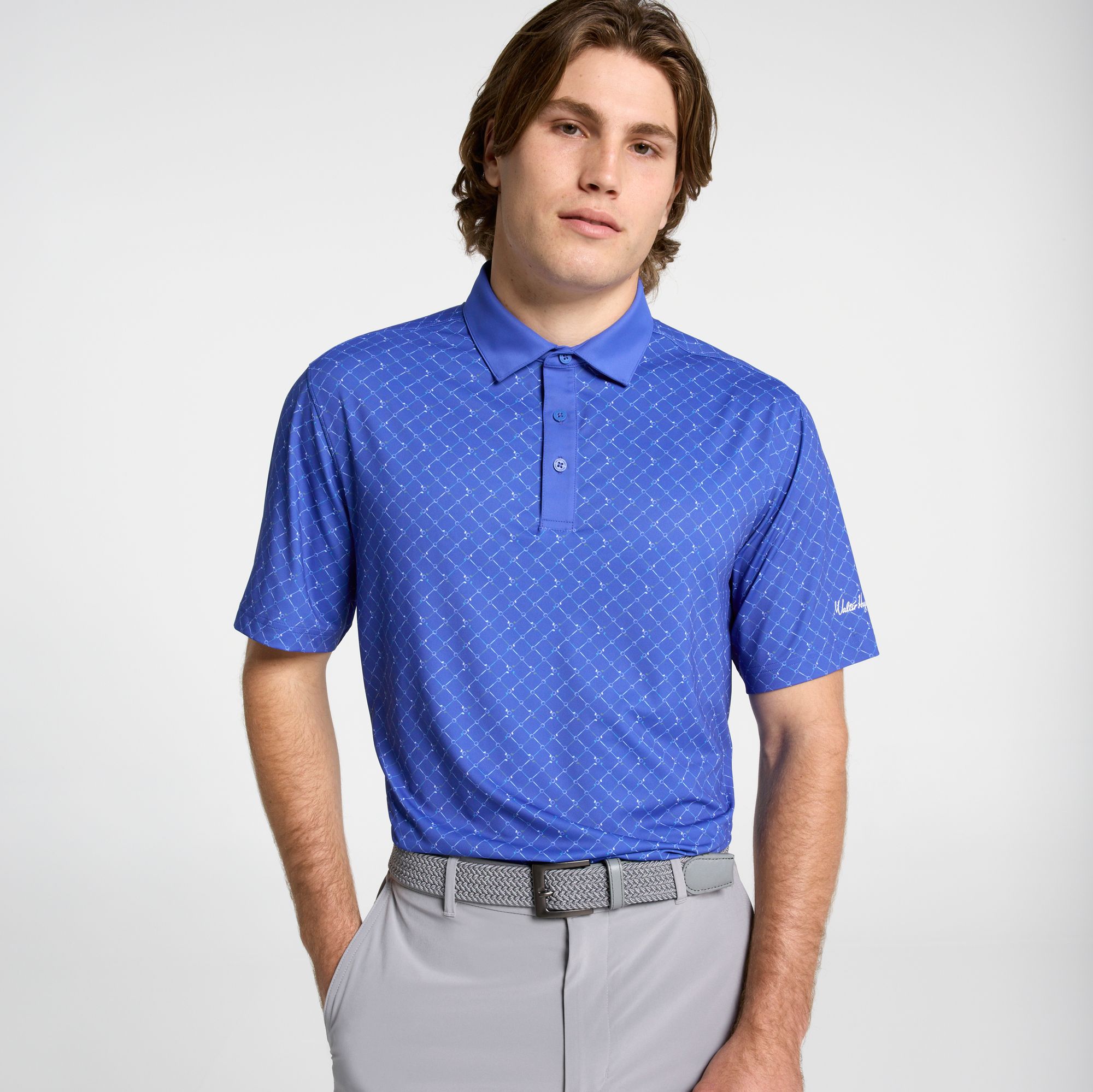 Interwoven Clubs Cobalt