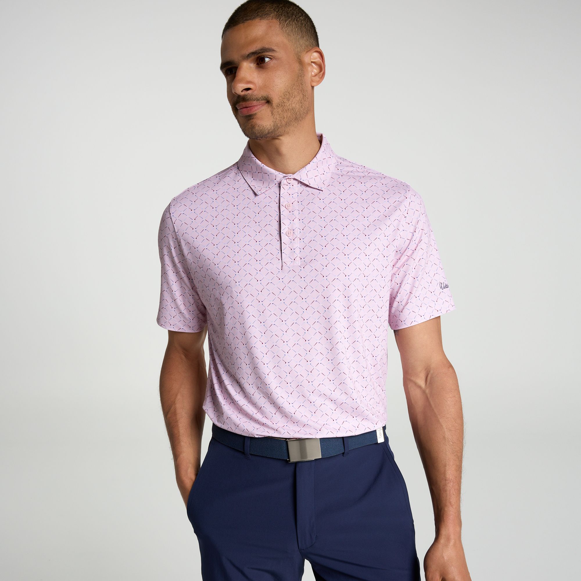 Interwoven Clubs Lt Pink