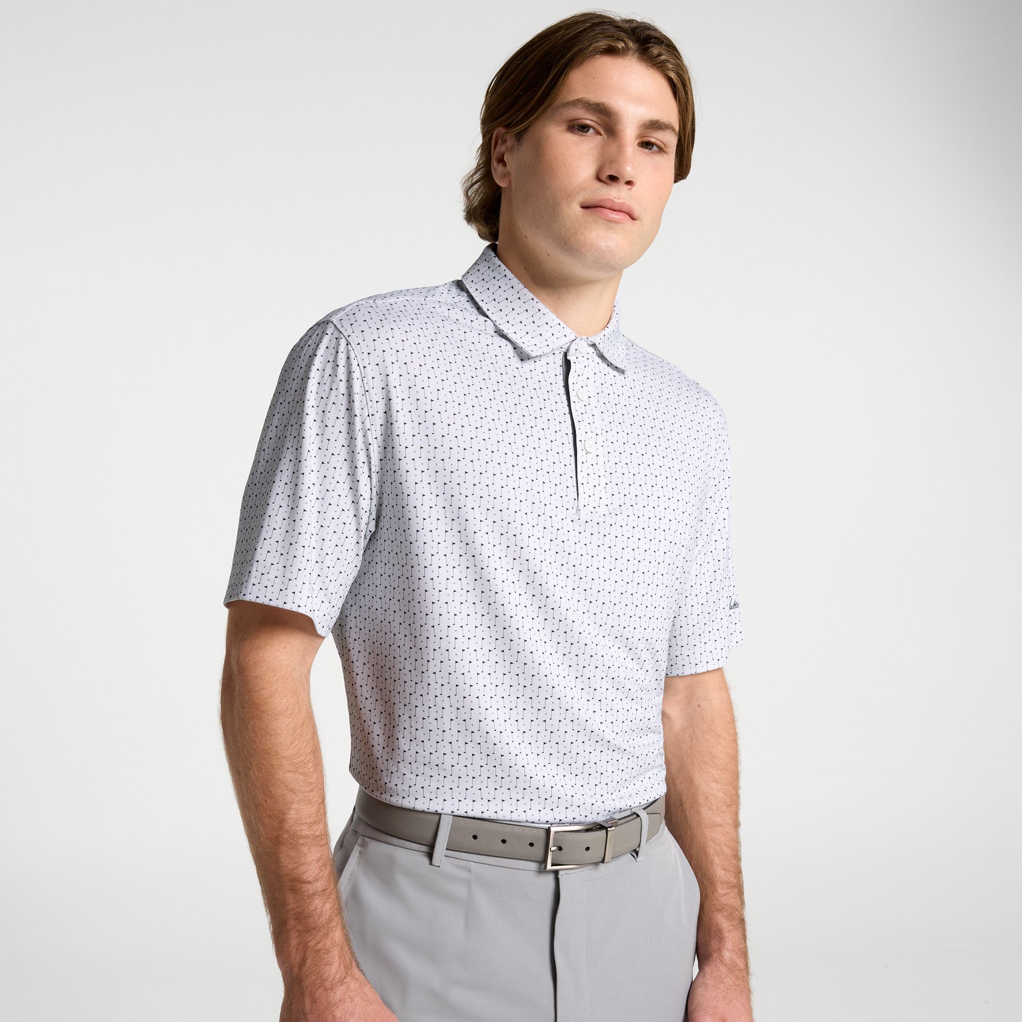 Walter Hagen Men's Performance 11 Novelty Print Golf Polo