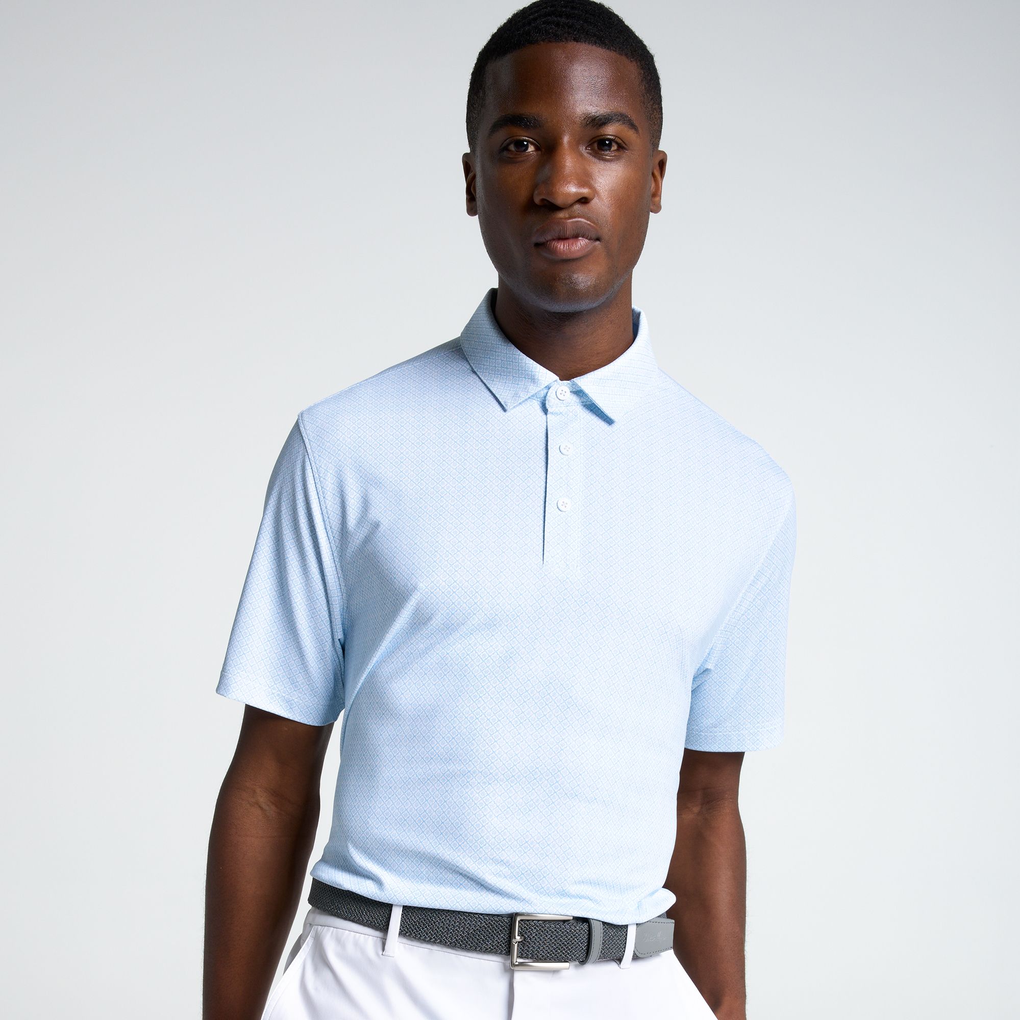 Walter Hagen Men's Performance 11 Novelty Print Golf Polo