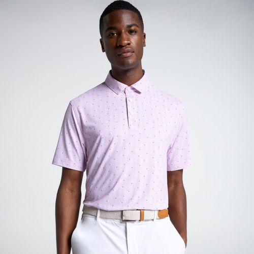 Walter Hagen Men's Performance 11 Novelty Print Golf Polo