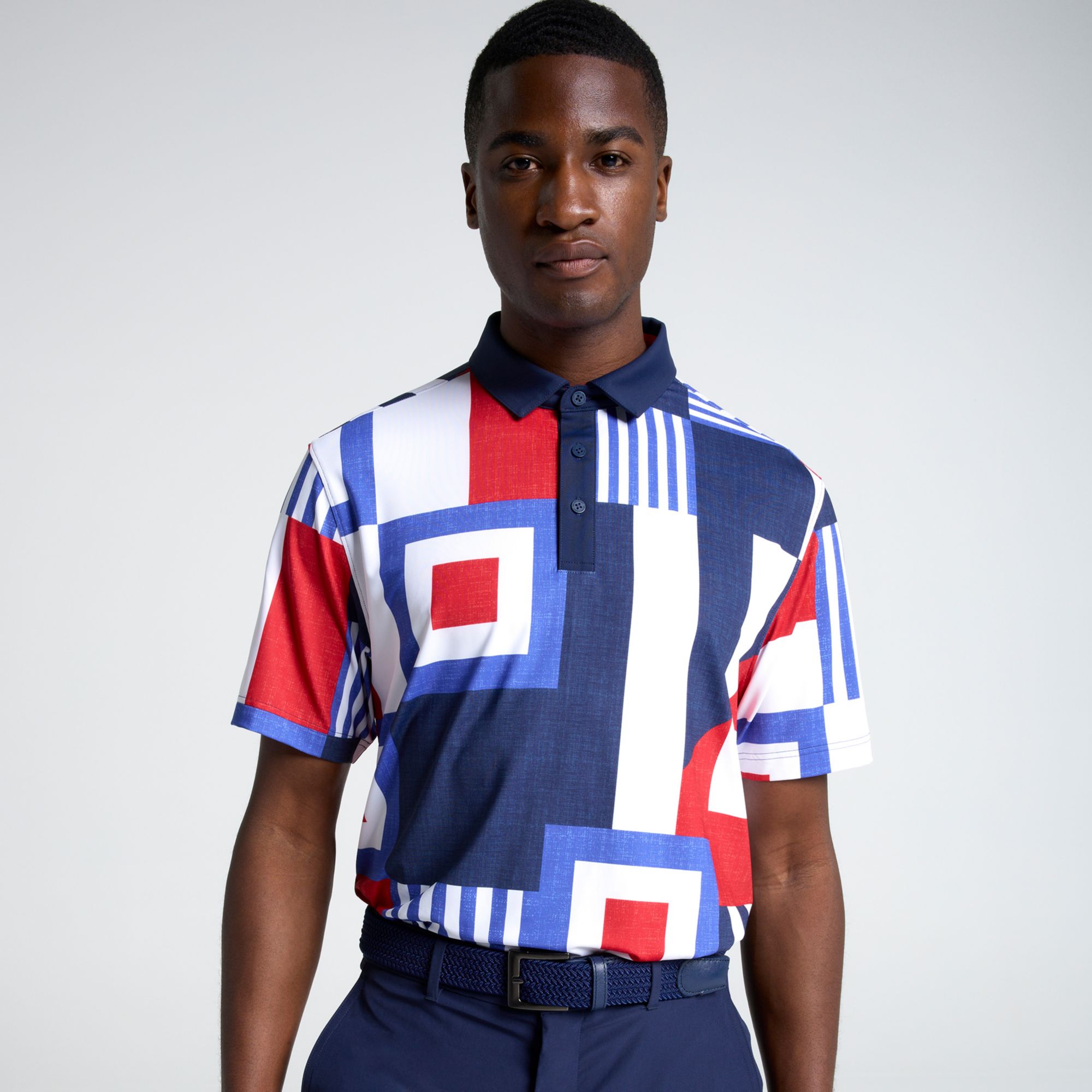 Walter Hagen Men's Performance 11 Novelty Print Golf Polo