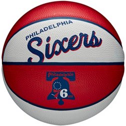 Wilson Philadelphia 76ers 2" Retro Mini Basketball